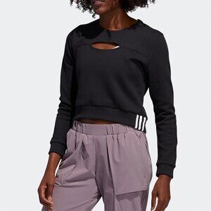 Adidas Black Cutout Sweatshirt Women’s Small